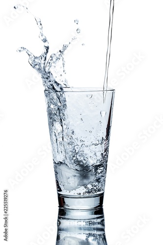 Pouring Water into a Glass