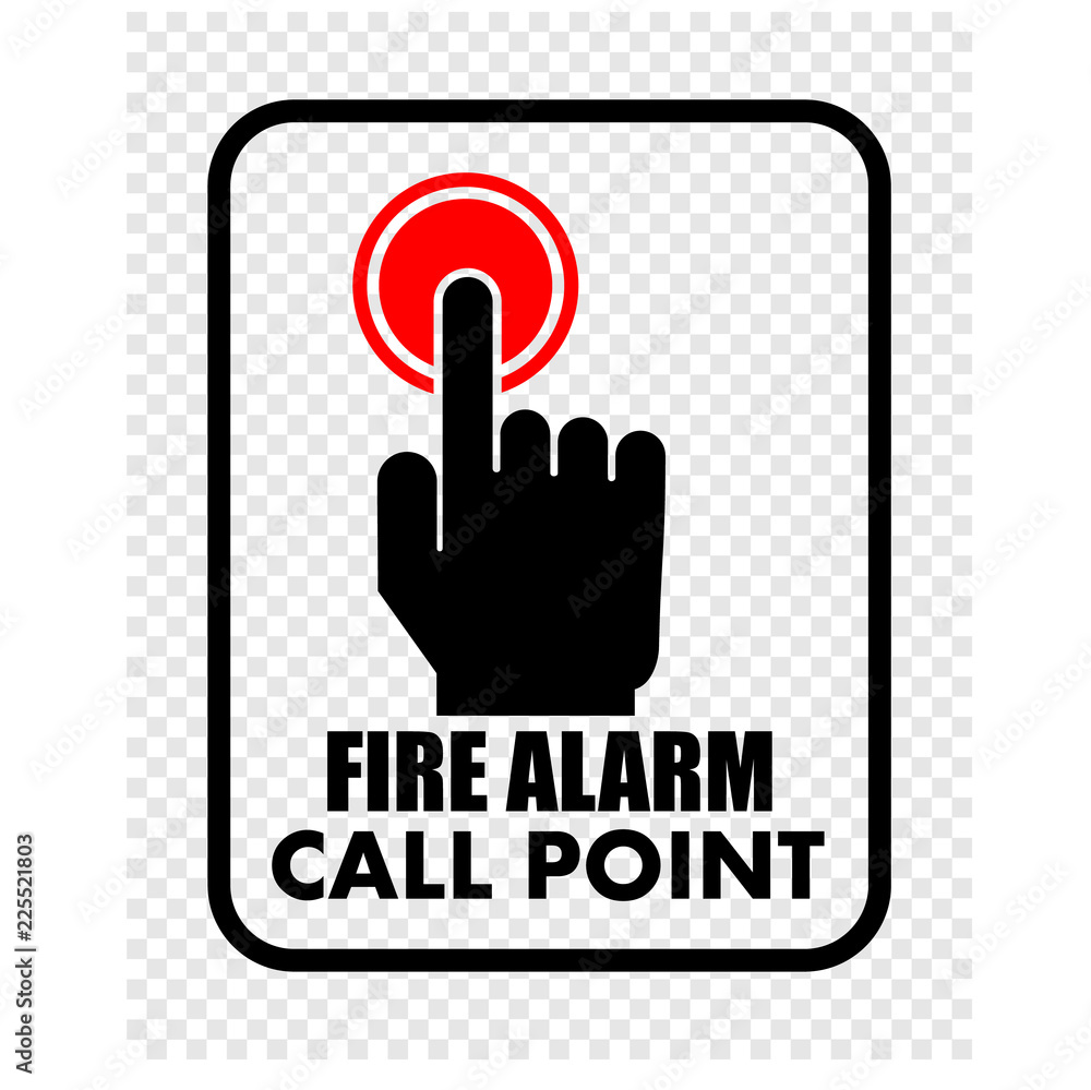 Fototapeta premium fire alarm call point