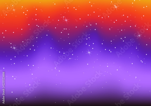 Vector illustration of pastel color abstract background with bokeh