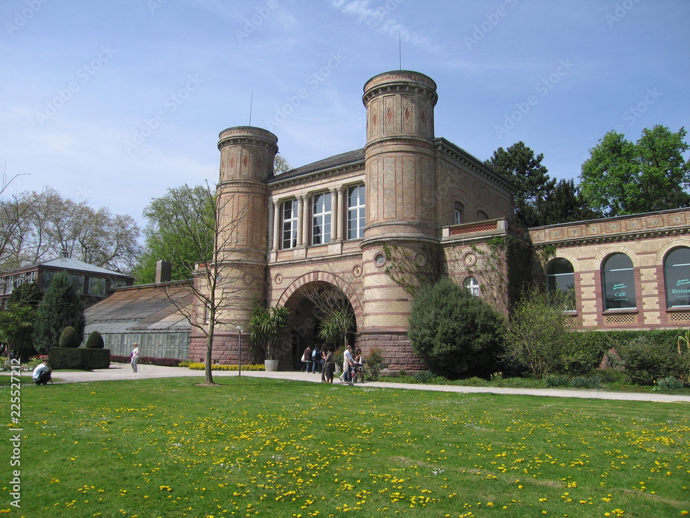 Eingang Botanischer Garten Karlsruhe