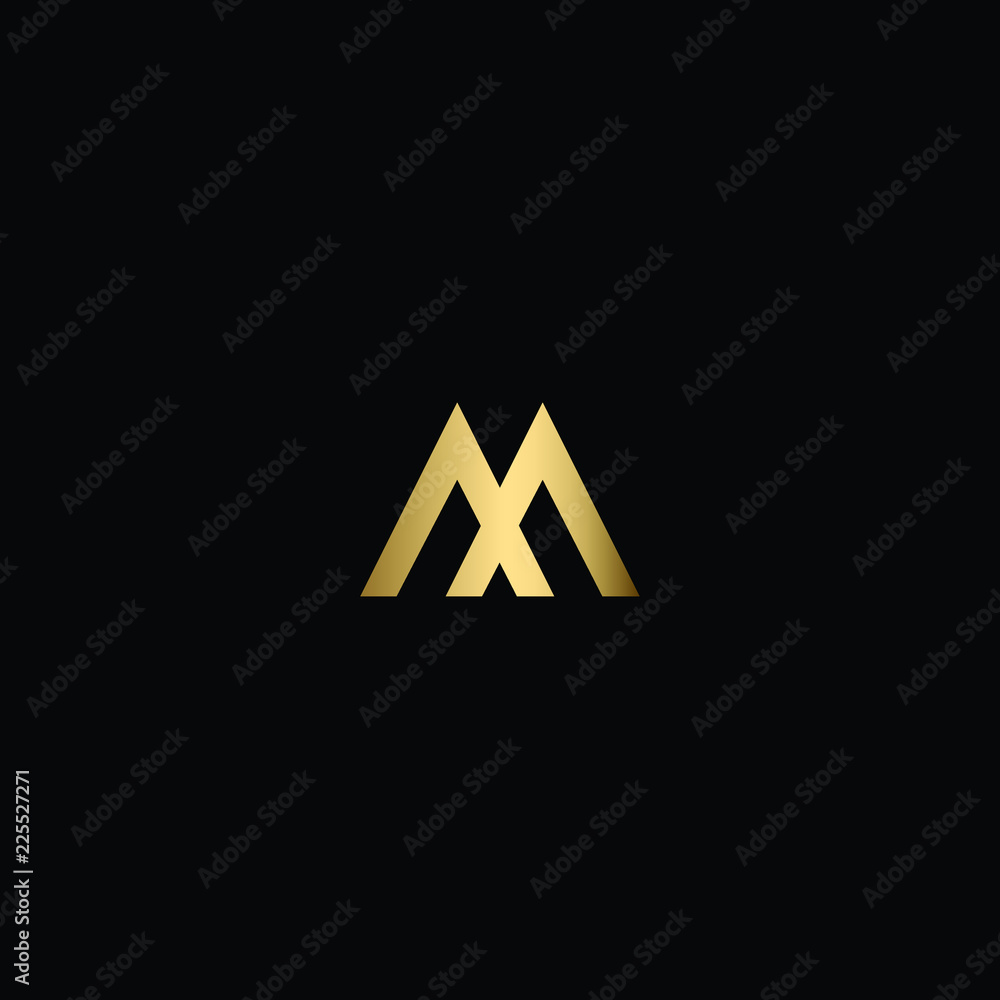 Modern Letter M Logo Design in Vector Format Modern Letter M Logo Design in Vector Format