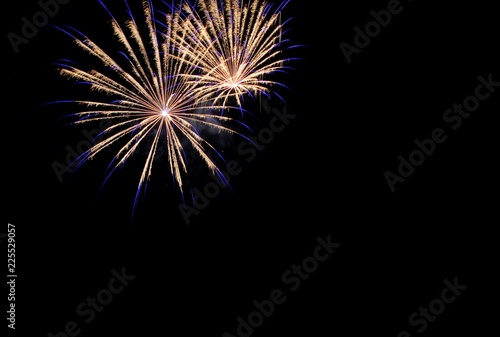 Wallpaper Mural fireworks in the night sky Torontodigital.ca