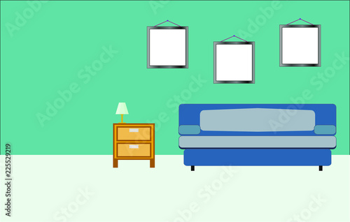 interior of living room
