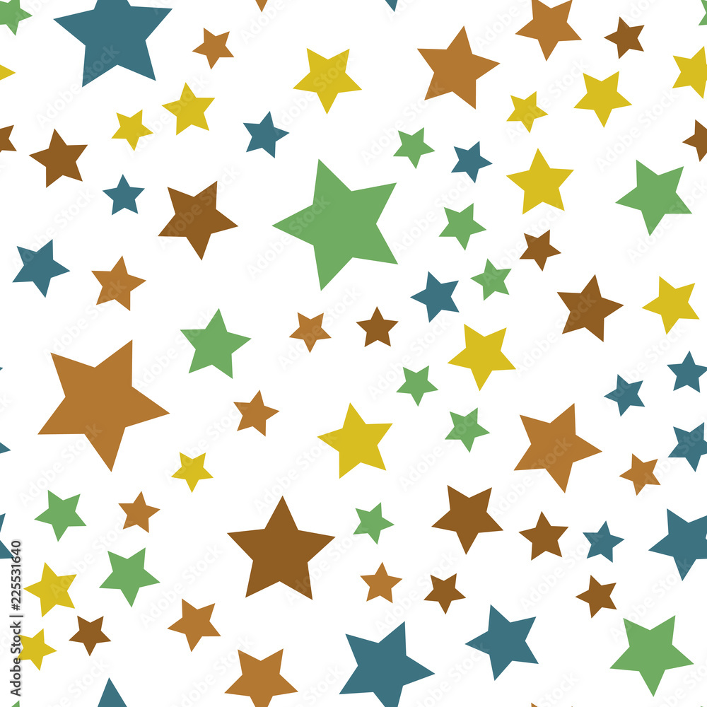 Night sky and stars Seamless vector EPS 10. Flat geometric pattern texture. Multicolor abstract background for print and textile Night sky and stars Seamless vector EPS 10. Flat geometric pattern texture. Multicolor abstract background for print and textile