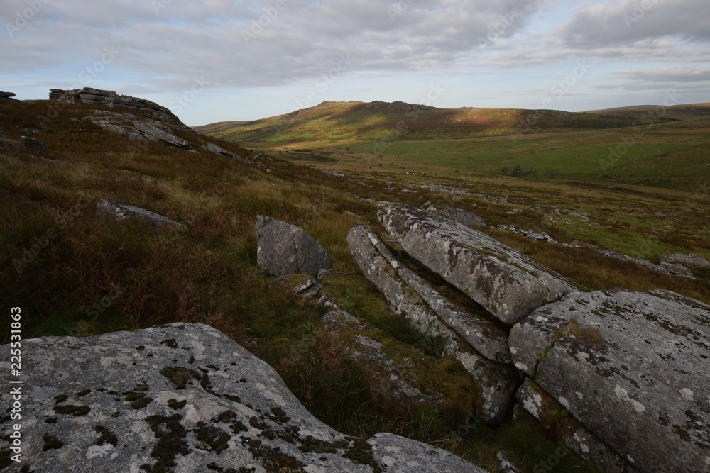 Brown Willy Cornwall's Highest point from Garrow Tor