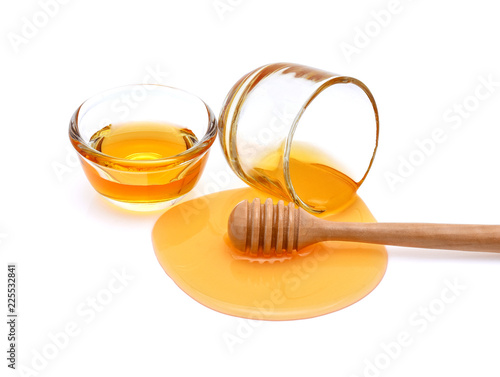 honey isolated on white background