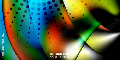 Geometric colorful abstract background