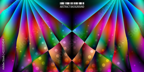 Geometric colorful abstract background