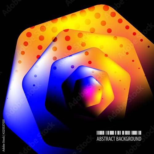 Geometric colorful abstract background