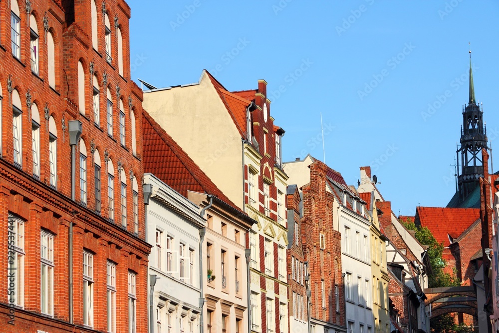 Lubeck town, Germany Lubeck town, Germany