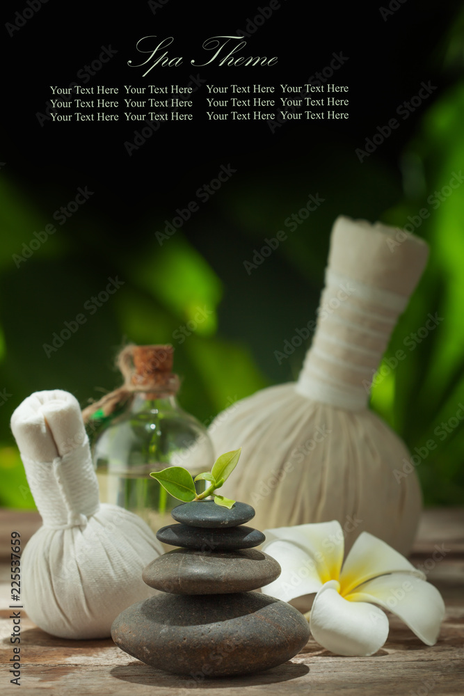 close up view of spa theme objects on color back close up view of spa theme objects on color back