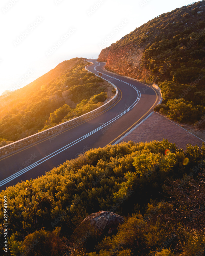 Fototapeta premium coastal road
