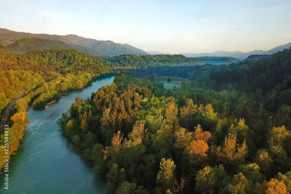 Sava River in Slovenia Sava River in Slovenia