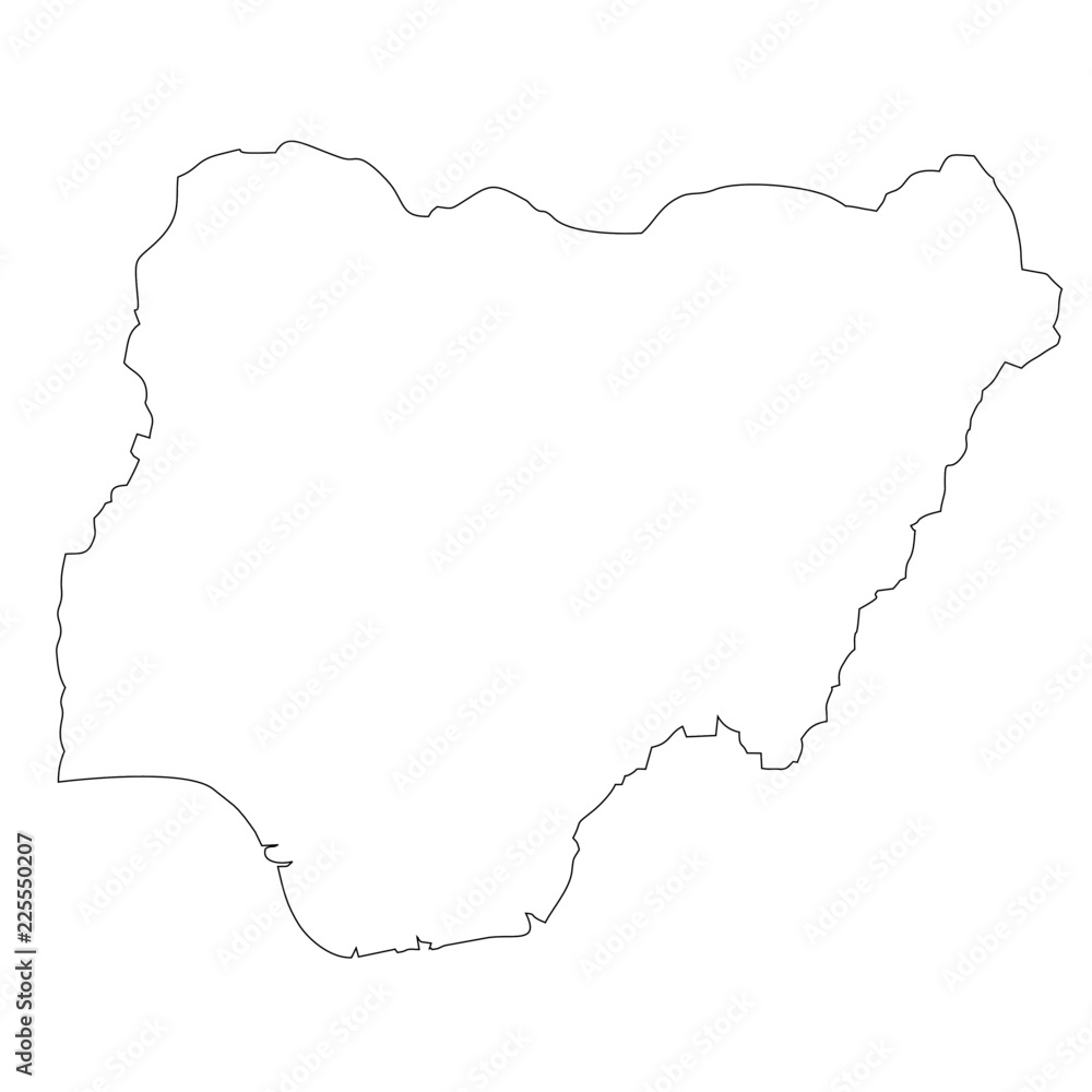 Map of Nigeria