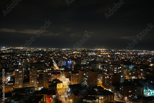Skyline of Bogota  Colombia 