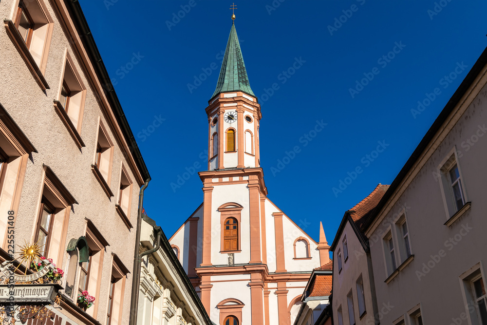 Naklejka premium Karmelitenkirche in Straubing / Niederbayern