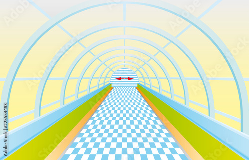 Pedestrian tunnel