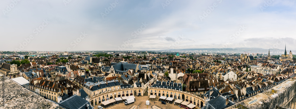 Panorama de Dijon du haut de la Tour Philippe Le Bon