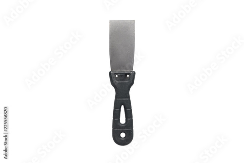 фотографія Isolated metal putty knife