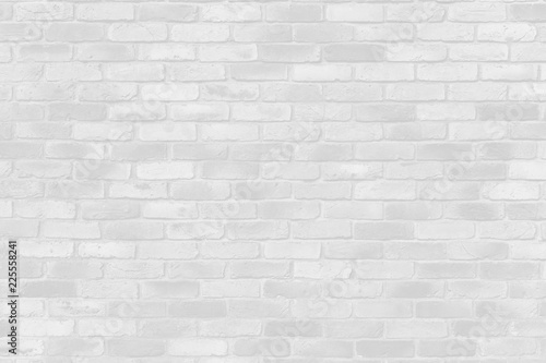 white brick wall texture pattern for clean building background.