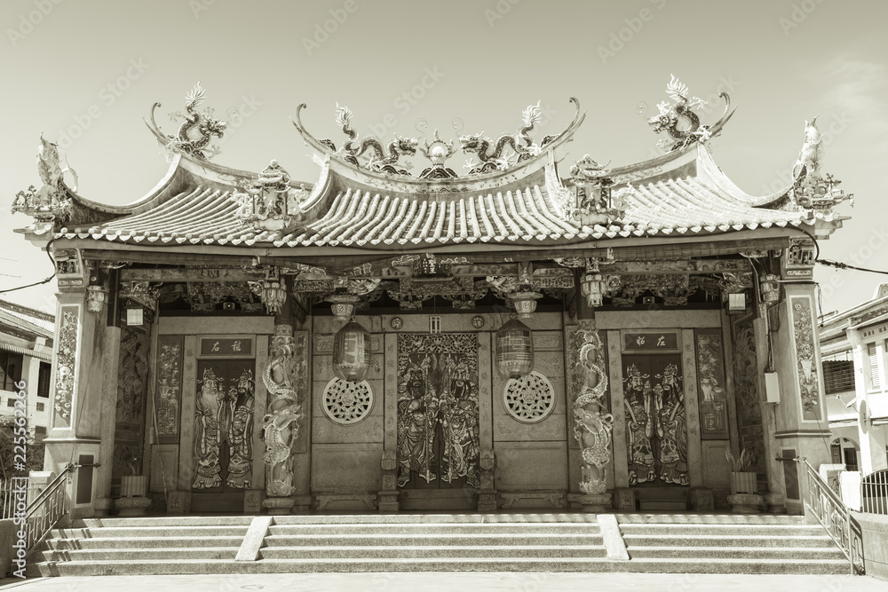 Taipei Confucius Temple in Taipei, Taiwan dates from 1879.