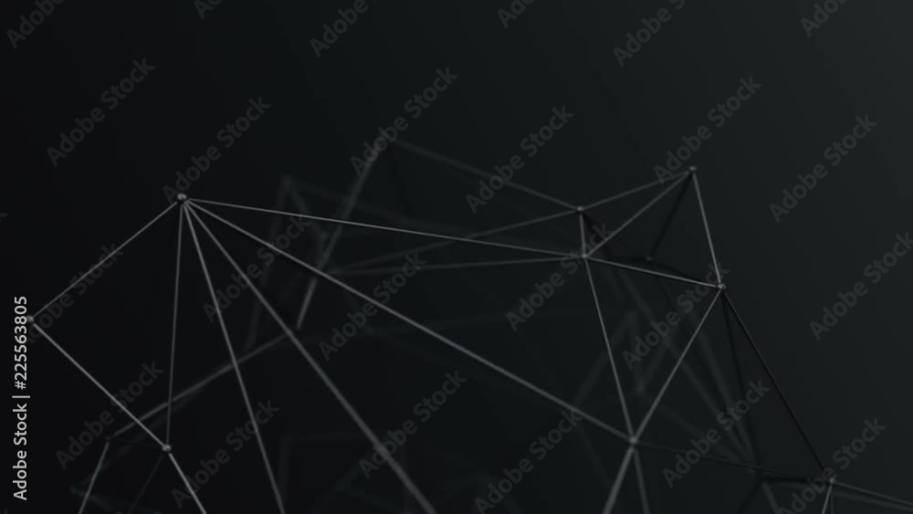 Abstract background with animation of waving and vibrating network surface. Technological movie about data transfer or social communication. Animation of seamless loop. Abstract background with animation of waving and vibrating network surface. Technological movie about data transfer or social communication. Animation of seamless loop.