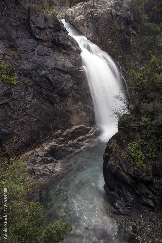 Sutuven Waterfall near the Hasan Boguldu Lake in Edremit