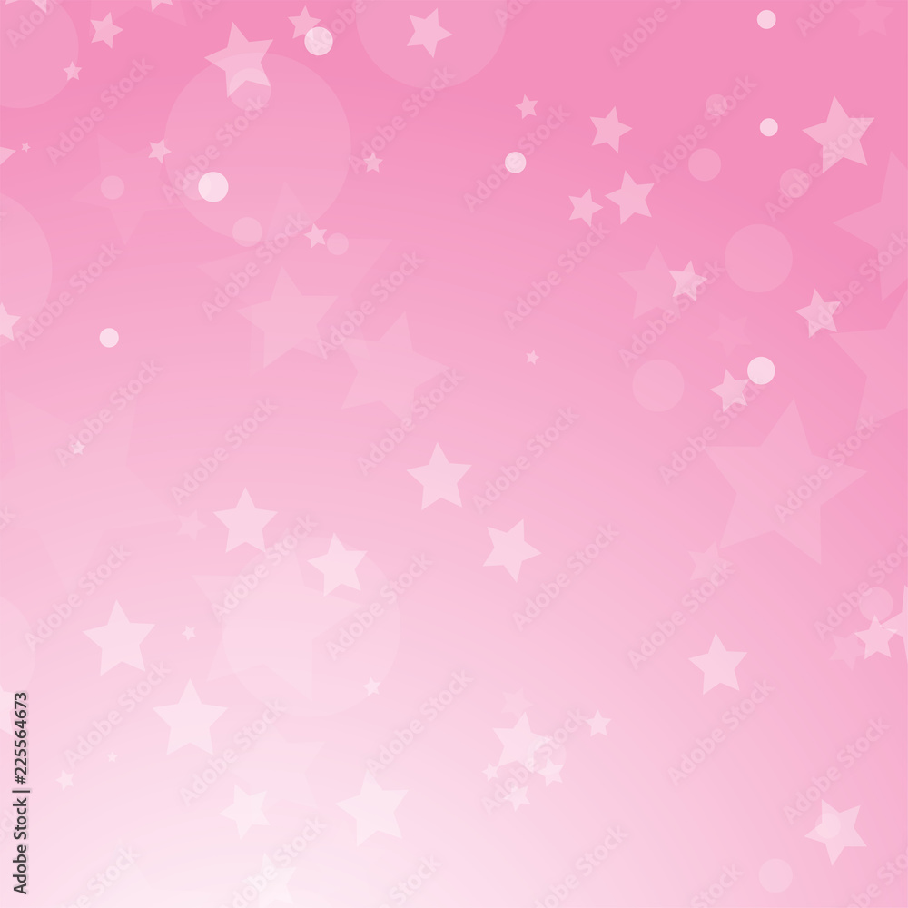 Christmas colorful abstract background with circles and stars of different sizes. Simple flat vector illustration. Christmas colorful abstract background with circles and stars of different sizes. Simple flat vector illustration.