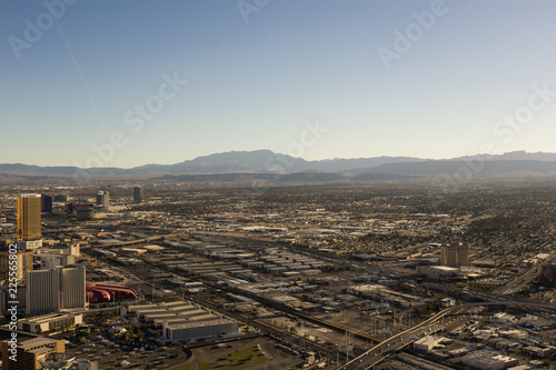 Photography Beautiful panoramic view of Las Vegas