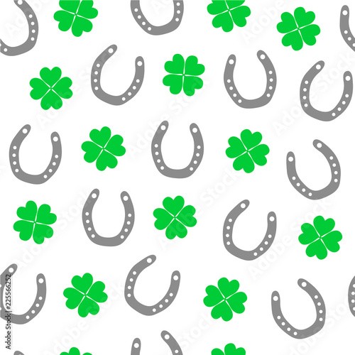 seamless horseshoe pattern