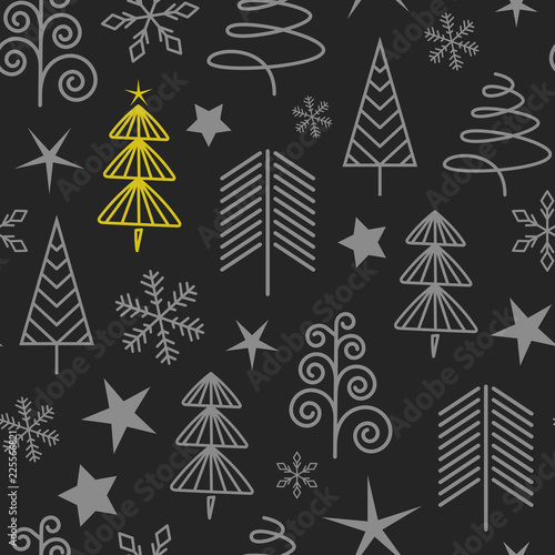 seamless christmas pattern for every background