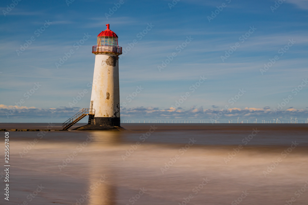 Fototapeta premium Point of Ayr Lighthouse