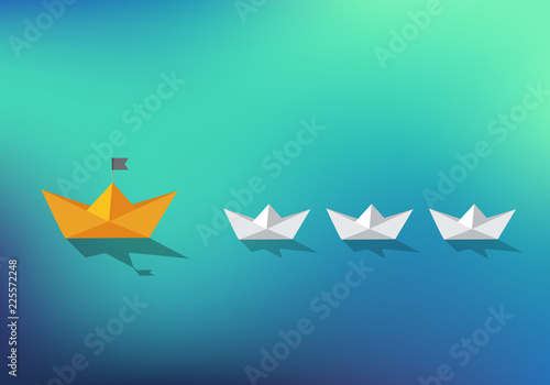 Leadership business concept