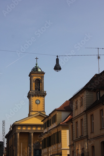 Cityscapes Details Bamberg / Germany architecture is characterized by a great deal of regional diversity, due to the centuries-long division of German territory into principalities and kingdoms