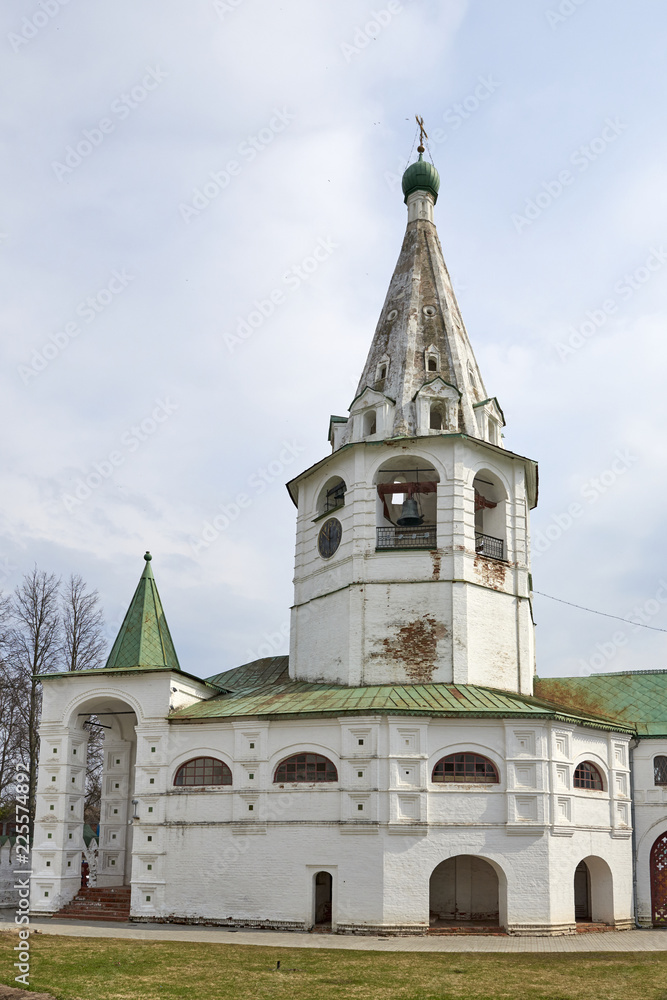 Russia. Suzdal. Kremlin. Cathedral bell tower