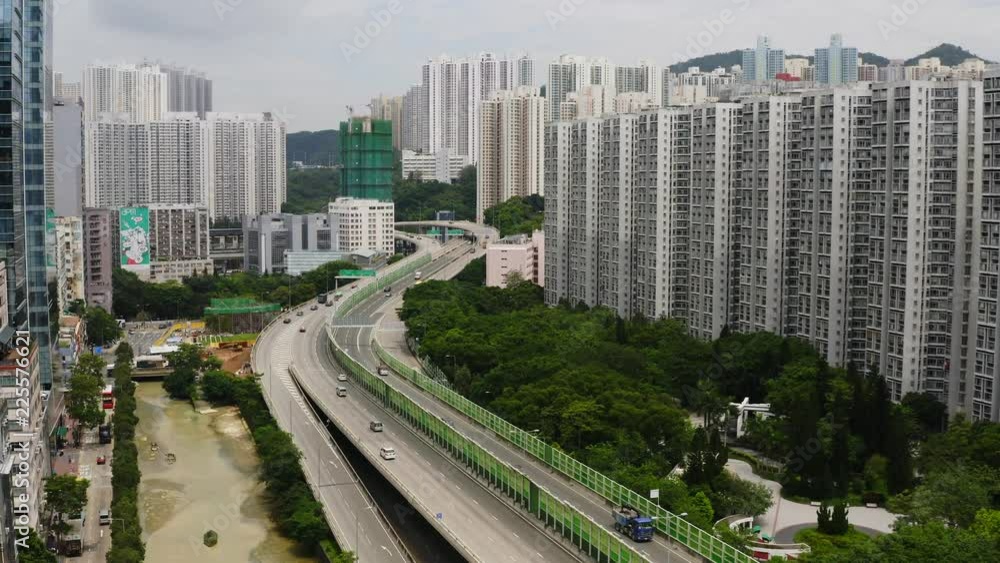 Hong Kong residential district