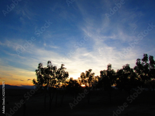 Atardecer en la Tatacoa