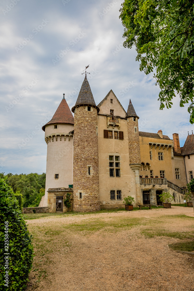 Le Château d'Aulteribe à Sermentizon