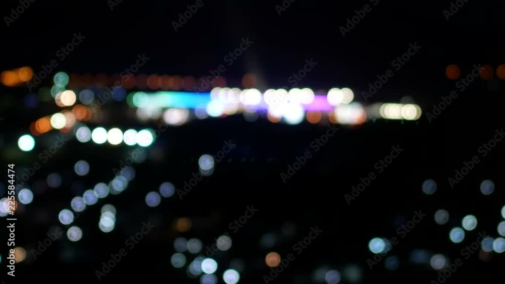 blurred bokeh light defocused background and textured , Flashing lights
