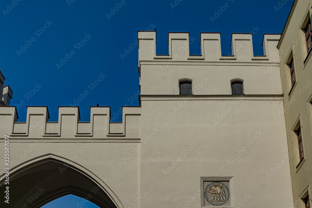 Karlstor gate conducting to the old city of Alstadt in Munich, Bavaria, Germany, Europe