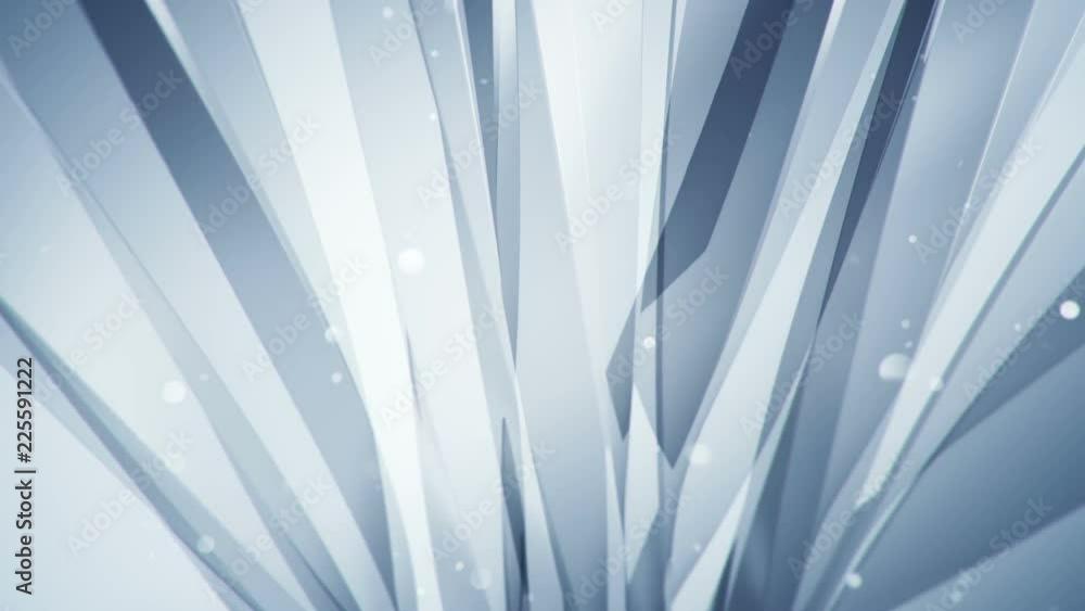 Abstract background with animation of waving and flying stripes from glass, silk or crystals. Animation of seamless loop. Abstract background with animation of waving and flying stripes from glass, silk or crystals. Animation of seamless loop.