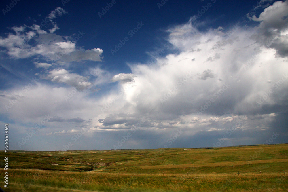 Clouds Over Prairie