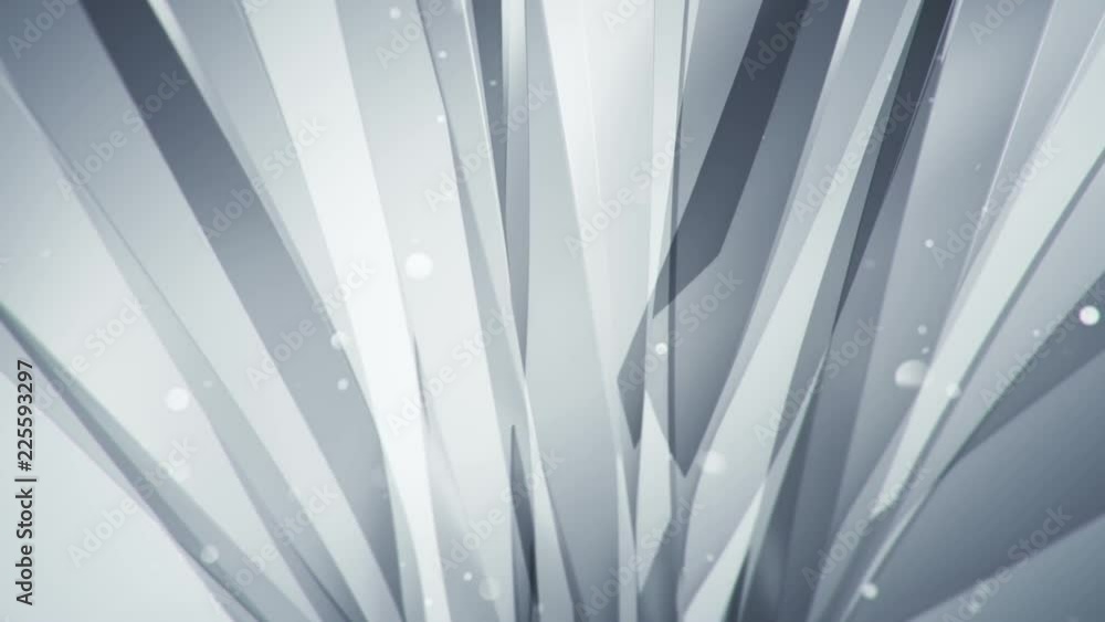Abstract background with animation of waving and flying stripes from glass, silk or crystals. Animation of seamless loop. Abstract background with animation of waving and flying stripes from glass, silk or crystals. Animation of seamless loop.