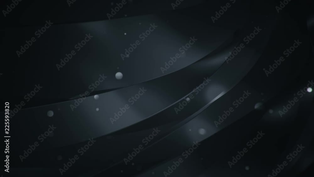 Abstract background with animation of waving and flying stripes from glass, silk or crystals. Animation of seamless loop. Abstract background with animation of waving and flying stripes from glass, silk or crystals. Animation of seamless loop.