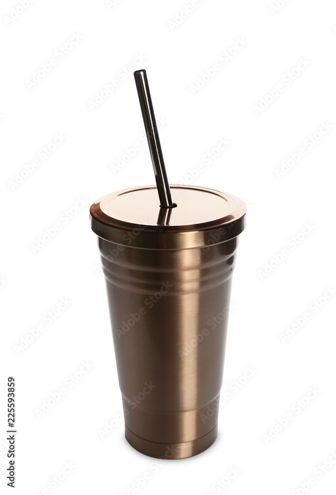 Coffee cup with space for design on white background Coffee cup with space for design on white background