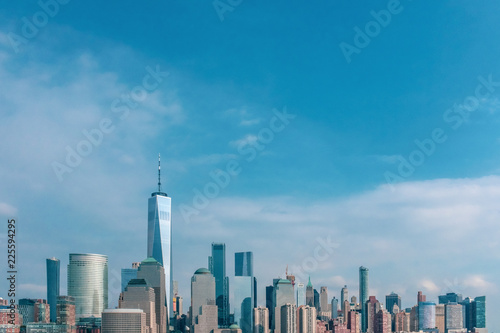 Skyline of Downtown Manhattan