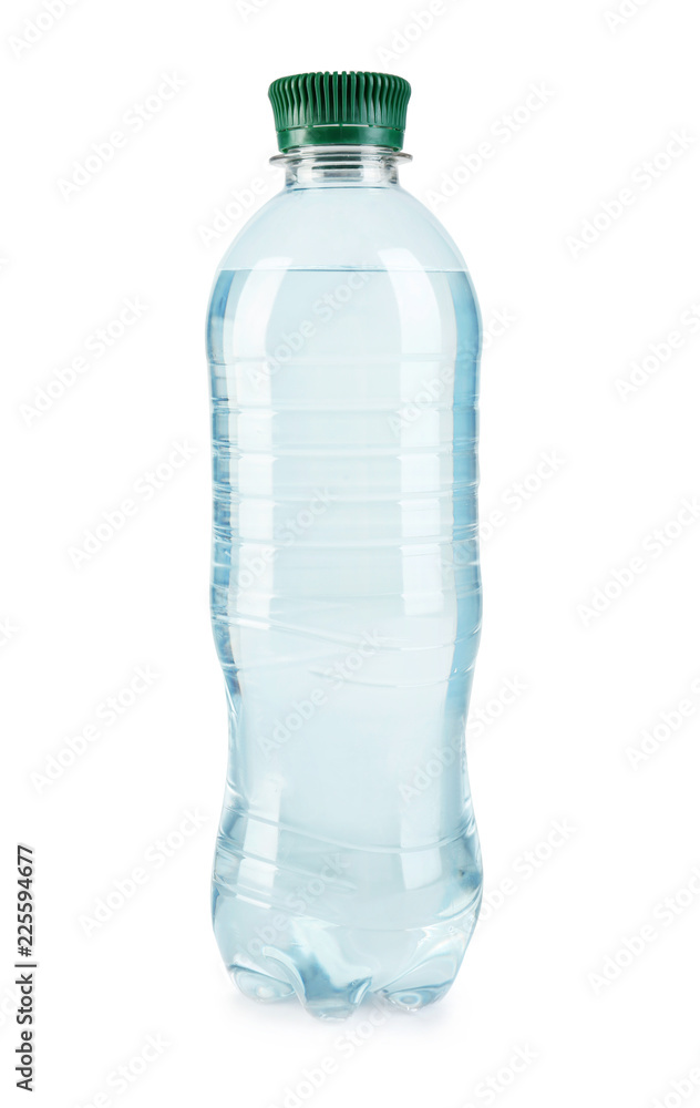 Bottle of drinking water on white background Bottle of drinking water on white background