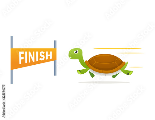 Running Turtle to the finish line