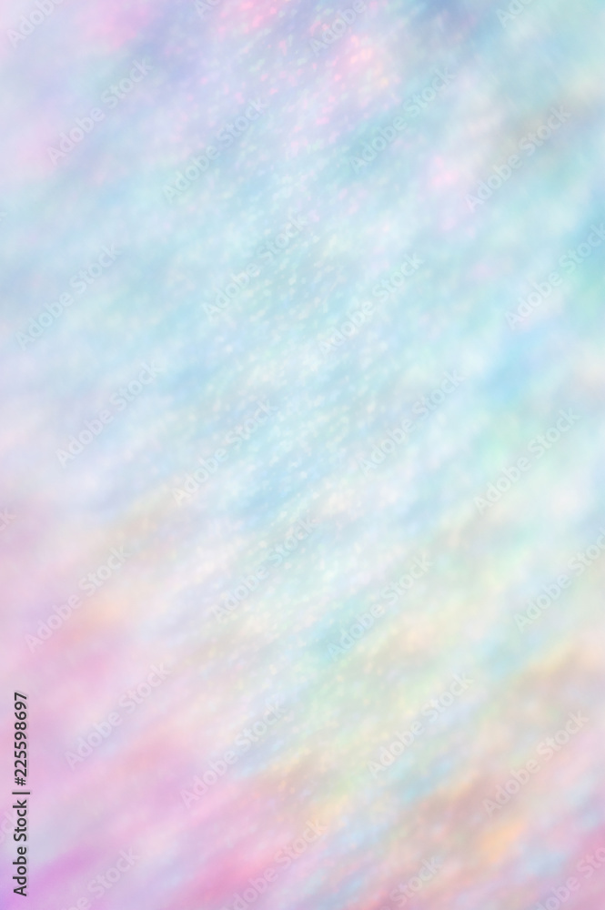 Holographic background, blurred colorful surface