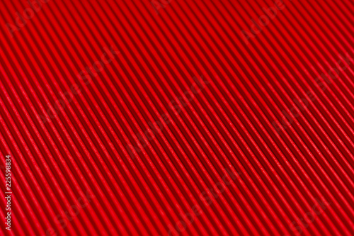 Red bright textured surface, copy space